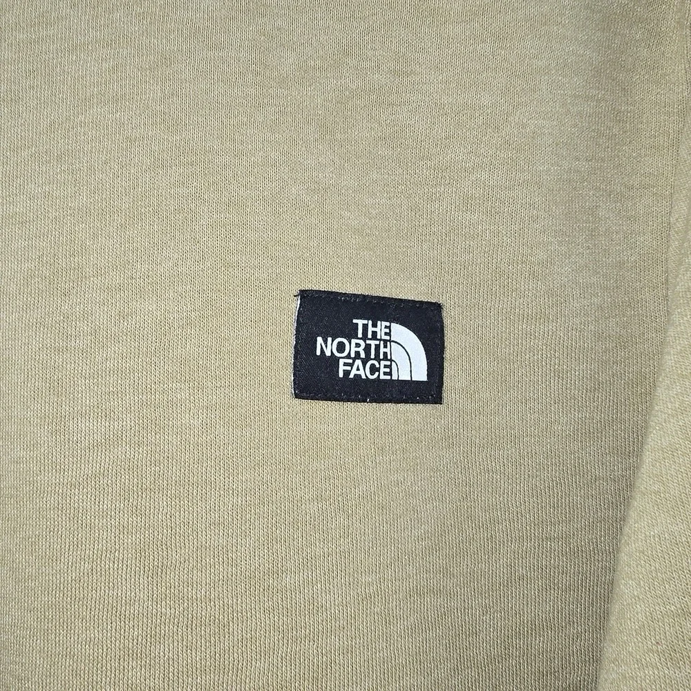 The North Face Crewneck Sweatshirt‎ Mens Small Beige Pullover Logo Casual